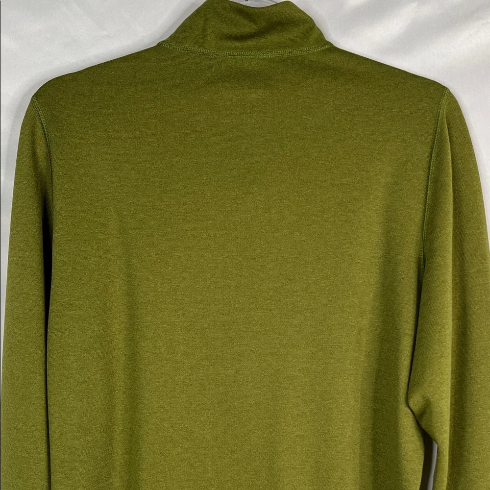 Patagonia Men's Capilene 3 1/4 Zip-Up in green